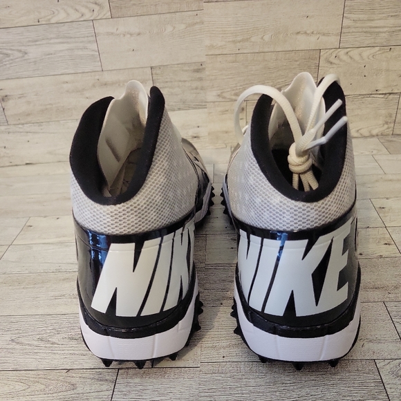 NWOT Nike Mens Vapor Pro 3/4 Destroyer Football White Black 527879-100 Size 11.5 main image 11